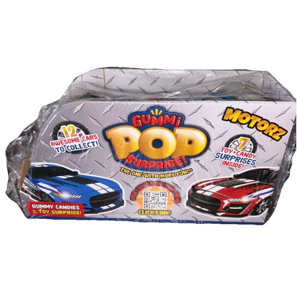 Gummi Pop Surprise Motorz 7 Toy+Candy Surprises - Picture 1 of 5